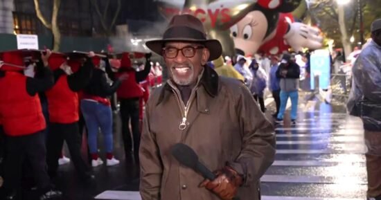 TODAY’s Al Roker tracks the forecast