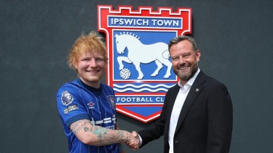 Ed Sheeran ‘helped Ipswich sign player’ before appearing on stage with Taylor Swift | UK News