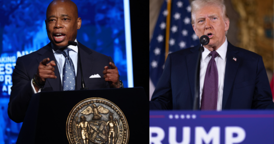 NYC Mayor Eric Adams meeting President-elect Donald Trump at Mar-a-Lago today
