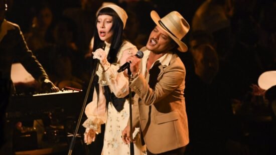 Lady Gaga, Bruno Mars Cover ‘California Dreamin” at 2025 Grammys