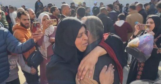 Israel celebrates return of 3 more hostages, including an American-Israeli