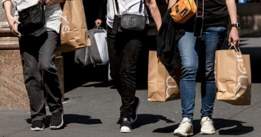 Consumer spending is up big in early April as people buy in anticipation of tariffs