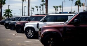 Jaguar Land Rover to pause shipments to U.S. over tariffs