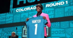 Jaguars shake up NFL draft, taking Travis Hunter with second pick after trading up