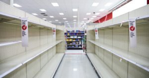 Empty shelves, trucking layoffs lead to a summer recession in Apollo’s shocking trade fight timeline