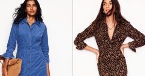 Boden ‘flattering’ midi dress i 55% off in the sale