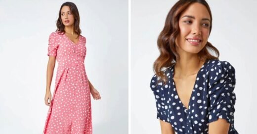 Roman shoppers rave about polka dot dress ‘lovely’ for summer