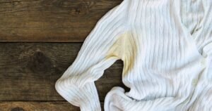 Deodorant stains will disappear with one unusual household item