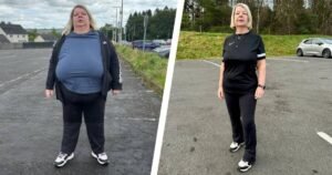 Woman lost 13 stone by ‘delaying not denying’ food