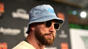 Travis Kelce shouts out Pat McAfee for ‘look out’ after nixing ‘report’