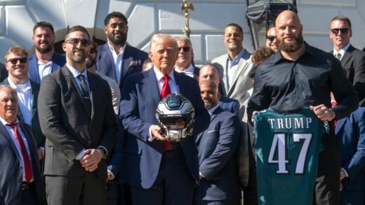 Donald Trump Disses Taylor Swift During Eagles White House Visit