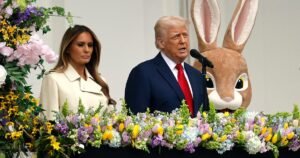 Trumps host White House Easter Egg Roll with corporate sponsorships