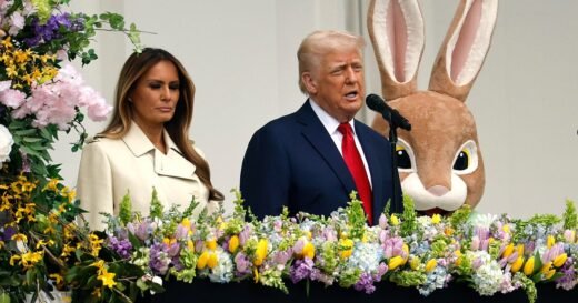 Trumps host White House Easter Egg Roll with corporate sponsorships
