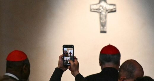 Catholic faithful flock to Pope Francis’ tomb as eyes turn to conclave