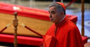 Convicted Cardinal Angelo Becciu pulls out of conclave to elect new pope. What to know about his embezzlement sentence.