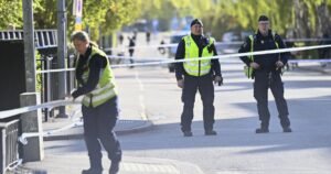 Teen suspect arrested after 3 people shot dead at hair salon in Sweden