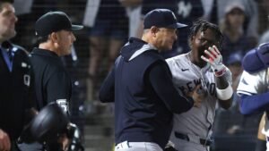 Yankees’ Jazz Chisholm Jr. posts umpire criticism on social media after ejection