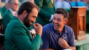 2024 Masters winner Scottie Scheffler dishes on Rory McIlroy jacket exchange