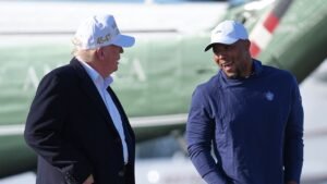 Trump makes Saquon Barkley joke after spending day with Eagles star