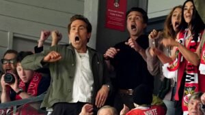 Wrexham promoted for third season in a row under Ryan Reynolds and Rob McElhenney | UK News
