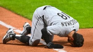 White Sox lose after Mike Tauchman injures hamstring trying to score tying run