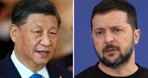 Ukraine’s Zelenskyy says 2 Chinese men caught fighting for Russia