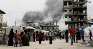 Israeli military strikes kill scores in Gaza, Palestinian medics say