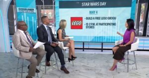 ‘Star Wars’ Legos, doughnuts, workout classes