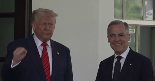 President Trump meets Canada’s new leader amid trade war