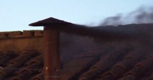 Black smoke signals no new pope chosen on first day of conclave