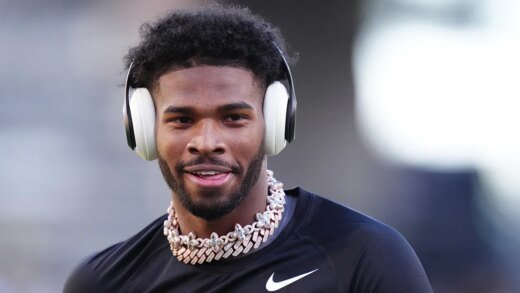 Deion Sanders cracks joke about Shedeur’s Browns locker