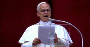 Pope Leo XIV calls for an end to war in first Sunday address