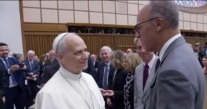 Lester Holt describes his meeting with Pope Leo XIV