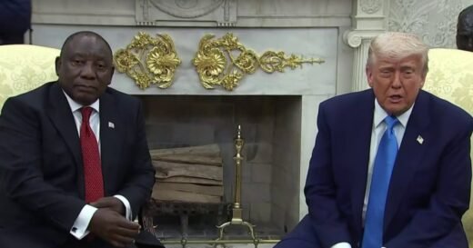 Trump’s oval office clash with South African president