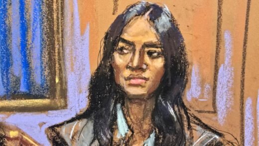 Sean ‘Diddy’ Combs’s ex Cassie gives birth two weeks after testifying against him – as his bid for mistrial is dismissed | Ents & Arts News