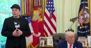 Trump praises Musk in Oval Office farewell