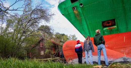 Norway homeowner wakes up to find 440-foot ship ran aground on his doorstep: “It’s a very bulky new neighbor”