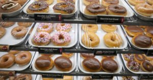 Krispy Kreme stock plunges after doughnut chain pauses McDonald’s rollout, pulls outlook