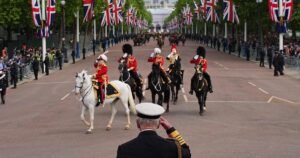 Thousands gather in London to mark the 80th anniversary of the end of WWII in Europe