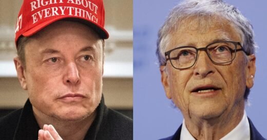 Bill Gates accuses Elon Musk of killing poor children by cutting foreign aid, and says he’s giving away his wealth