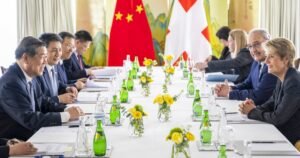 Tariff talks begin between US and Chinese officials in Geneva as the world looks for signs of hope
