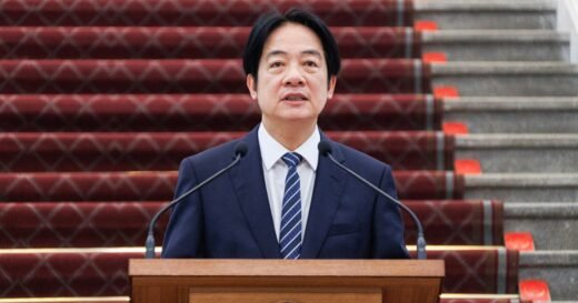 Taiwan president offers peace with China but says island must strengthen defenses