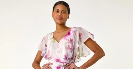 Roman’s floral wedding guest dress that ‘fits like a dream’ now on sale