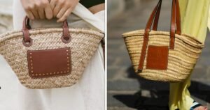 This basket bag looks like a luxury designer worth £395
