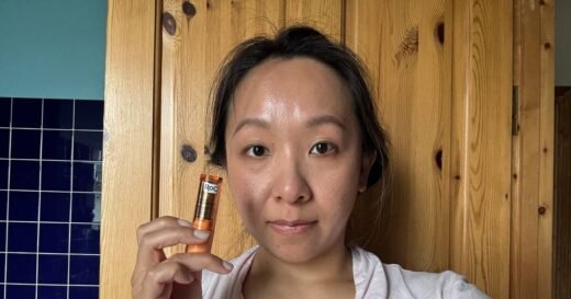 RoC’s eye balm erases bags under my eyes so I look well rested