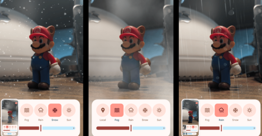 Android 16 adds AI-powered weather effects that can make it rain on your photos