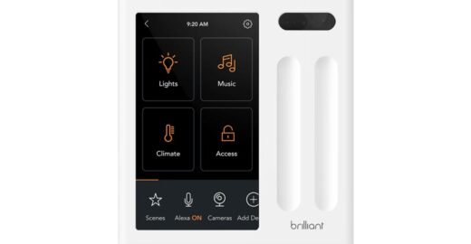Brilliant launches new smart home control panels