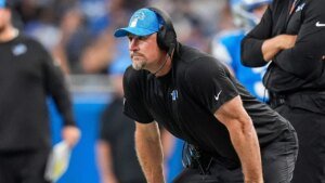 NFL news: Dam Campbell wrestles giant bean bag on daughter’s move out day