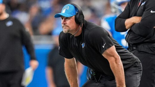 NFL news: Dam Campbell wrestles giant bean bag on daughter’s move out day