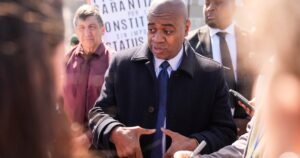 Newark Mayor Ras Baraka appears in court after ICE arrest